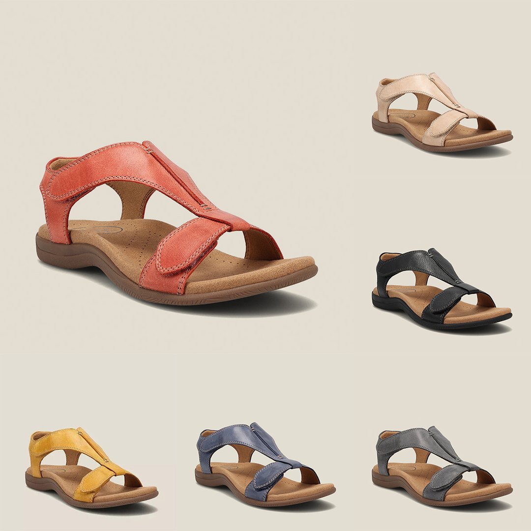 Evie | Casual Luxe Leather Sandals