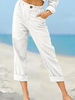 Maris | High-Waist Luxe Cotton Trousers