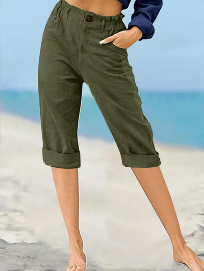 Ismay | Resort-Chic Quarter Pants