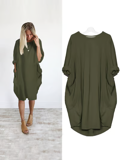 Chloe | Casual O-Outline Dress