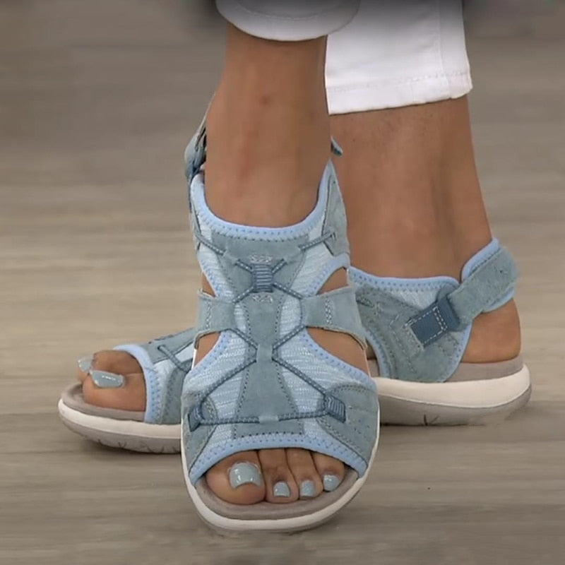 Fleur | Adjustable Summer Sandals with Arch Support