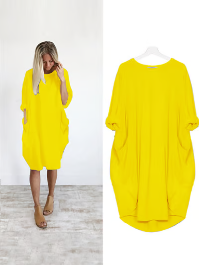 Chloe | Casual O-Outline Dress