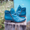 Zadie | Leather Boots with Zipper